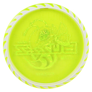 Discraft Disc Golf Fuzed Line Buzzz with Saw Pattern Midrange 5/4-1/1 Yellow with White Saw/Discraft Holo 167-169g