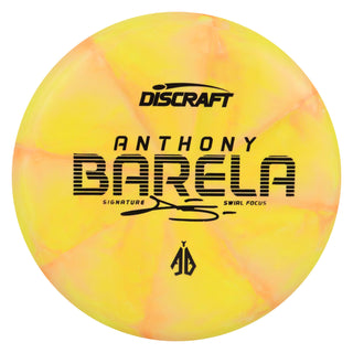Discraft Disc Golf Anthony Barela Swirl CT Focus Putter 2/2/-1/2 Dark Yellow Pink/Black 170-172g