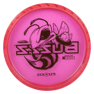 Discraft Disc Golf Fuzed Line Buzzz with Saw Pattern Midrange 5/4-1/1 Red with Red Saw/Black 167-169g