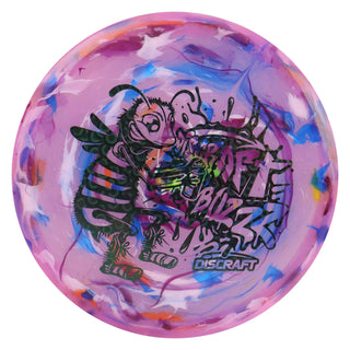 Discraft Disc Golf Jawbreaker Light Weight Buzzz Midrange 5/4/-1/1 Pink/Black Prisms 117 grams
