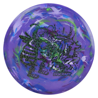 Discraft Disc Golf Jawbreaker Light Weight Buzzz Midrange 5/4/-1/1 Purple/Black Prisms 118 grams