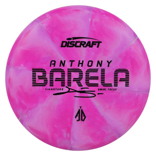 Discraft Disc Golf Anthony Barela Swirl CT Focus Putter 2/2/-1/2 Magenta Purple/Black 170-172g