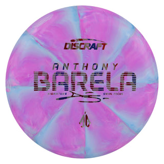 Discraft Disc Golf Anthony Barela Swirl CT Focus Putter 2/2/-1/2 Purple Blue/USA 173-174g