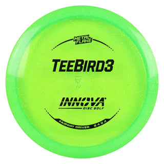 Innova Disc Golf Champion Metal Flake Teebird3 Fairway Driver 8/4/0/2 Green/Black 173 grams