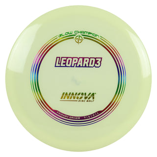 Innova Disc Golf Champion Glow Leopard3 Fairway Driver 7/5/-2/1 Glow/Rainbow 167 grams