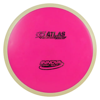 Innova Disc Golf Overmold XT Atlas Midrange Disc 5/4/0/1 Pink/Purple Rose 171 grams