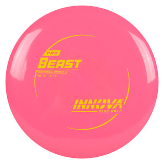 Innova Disc Golf Pro Beast Distance Driver 10/5/-2/2 Pink/Yellow 167 grams