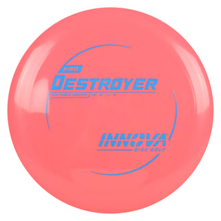 Innova Disc Golf Pro Destroyer Distance Driver 12/5/-1/3 Peach/Blue 173 grams