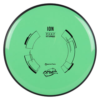 MVP Disc Golf Neutron Ion Putter 2.5/3/0/1.5 Green 170 grams