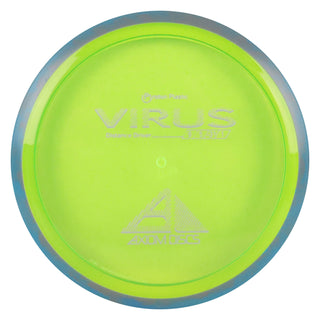 Axiom Disc Golf Proton Virus Distance Driver 9/5/-3.5/1 DayGlo/Blue Grey 156 grams