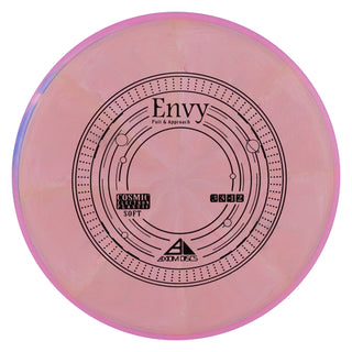 Axiom Disc Golf Cosmic Electron Envy Soft Putter 3/3/0/2 Dark Pink/Pink Purple 170 grams