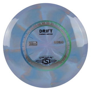 Streamline Disc Golf Cosmic Neutron Drift Fairway Driver 7/5/-2/1 Storm Blue/Blue Green 173 grams