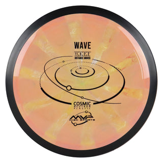 MVP Disc Golf Wave Distance Driver Cosmic Neutron 11/5/-2/2 Dark Mango 170 grams
