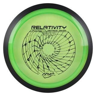 MVP Disc Golf Proton Relativity Distance Driver 14.5/5.5/-3/1.5 Green Shimmer 173 grams