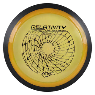 MVP Disc Golf Proton Relativity Distance Driver 14.5/5.5/-3/1.5 Cloudy Orange 173 grams