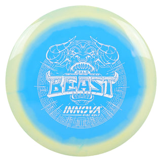 Innova Disc Golf Halo Star Beast Distance Driver 10/5/-2/2 Pastel Yellow Blue/White 162 grams