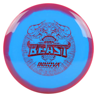 Innova Disc Golf Halo Star Beast Distance Driver 10/5/-2/2 Red Blue/Red Matrix 172 grams