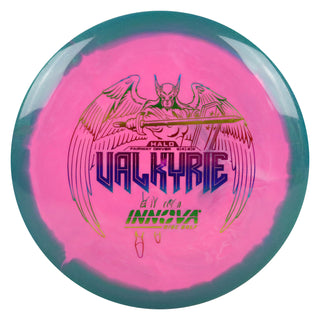 Innova Disc Golf Halo Star Valkyrie Fairway Driver 9/4/-2/2 Green Pink/Rainbow 165 grams