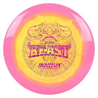 Innova Disc Golf Halo Star Beast Distance Driver 10/5/-2/2 Pink Yellow/Magenta Shatter 170 grams
