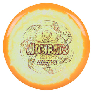 Innova Disc Golf Halo Star Wombat3 Midrange 5/6/-1/0 Orange Yellow/Gold Holo Discs 150 grams