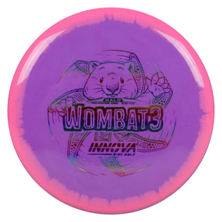 Innova Disc Golf Halo Star Wombat3 Midrange 5/6/-1/0 Pink Purple/Rainbow 150 grams