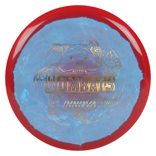 Innova Disc Golf Halo Star Wombat3 Midrange 5/6/-1/0 Red Blue/Gold Holo 171 grams