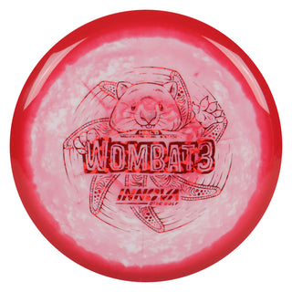 Innova Disc Golf Halo Star Wombat3 Midrange 5/6/-1/0 Red White/Red Shatter 170 grams