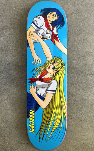 Hook Ups Skateboard Deck Battle School 8.25"