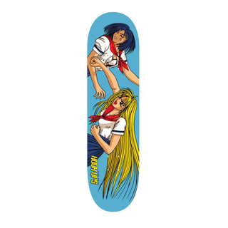 Hook Ups Skateboard Deck Battle School 8.25"