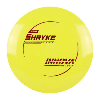 Innova Disc Golf Pro Shryke Distance Driver 13/6/-2/2 Yellow/Red 164 grams
