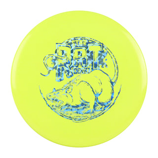Innova Disc Golf Star Rat Midrange Disc 4/2/0/2 Yellow/Blue Shatter 169 grams