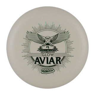 Innova Disc Golf DX Glow Aviar Putter 2/3/0/1 White/Green Holo 160 grams
