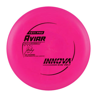 Innova Disc Golf Pro Yeti Aviar Putting Disc 2/3/0/1 Pink/Red 168 grams