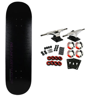 Jacuzzi Rider Stock Skateboard Complete Matt Savidakis Dilo Gator Bait Black 8.5" x 32.2"