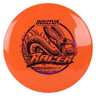 Innova Disc Golf Star Racer Distance Driver 12/6/-1/2 Orange/Purple 169 grams