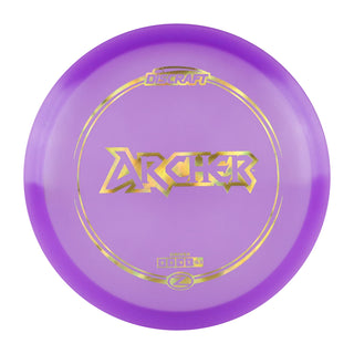 Discraft Disc Golf Z Line Archer Midrange Disc 5/4/-4/1 Purple/Gold Cubes 175-176g