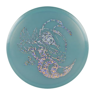 Discraft Disc Golf Big Z Buzzz Midrange Disc 5/4/-1/1 Light Blue/Holo Circular Rosette 175-176g