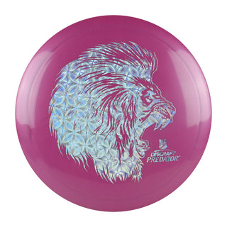 Discraft Disc Golf Big Z Predator Driver 9/4/1/4 Purple/Holo Circular Rosette 170-172g