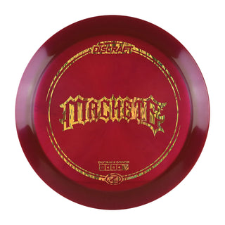 Discraft Disc Golf Z Line Machete Distance Driver 11/4/0/4 Eggplant/Gold Waves 173-174g