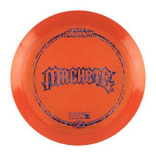 Discraft Disc Golf Z Line Machete Distance Driver 11/4/0/4 Orange/Lavender Lines 173-174g