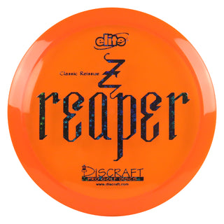 Discraft Disc Golf Classic Reissue Z Reaper Fairway Driver 8/3/0/1 Orange/Black Stars 172g