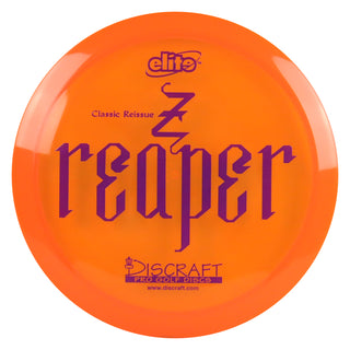 Discraft Disc Golf Classic Reissue Z Reaper Fairway Driver 8/3/0/1 Orange/Purple 173g
