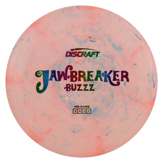 Discraft Disc Golf Jawbreaker Buzzz Midrange 5/4/-1/1 Peach/Rainbow 173-174g