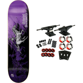 Zero Skateboard Complete Gabriel Summers Pale Horse Foil 8.25" x 31.9"