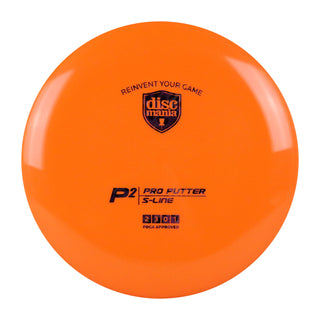 Discmania Disc Golf S-Line P2 Putter 2/3/0/1 Orange/Purple Cheetah 171 grams