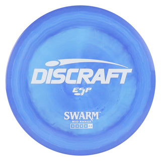 Discraft Disc Golf ESP Swarm Midrange 5/3/0/4 Slate Blue Purple/White 173-174 grams