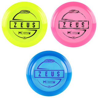 Discraft Disc Golf Paul McBeth Z Lite Zeus Distance Driver 12/5/-1/3 - Choose Exact Disc