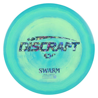 Discraft Disc Golf ESP Swarm Midrange 5/3/0/4 Shamrock Swirl/Snowflakes 175-176 grams