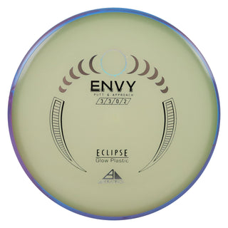 Axiom Disc Golf Eclipse 2.0 Envy Putter 3/3/0/2 Glow/Blue Purple 174 grams
