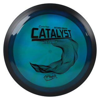 MVP Disc Golf Proton Catalyst Distance Driver 13/5.5/-2/2 Dark Aqua 174 grams